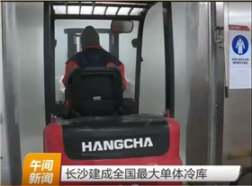 杭州叉車成為中國最大單體冷庫搬運(yùn)主力軍！