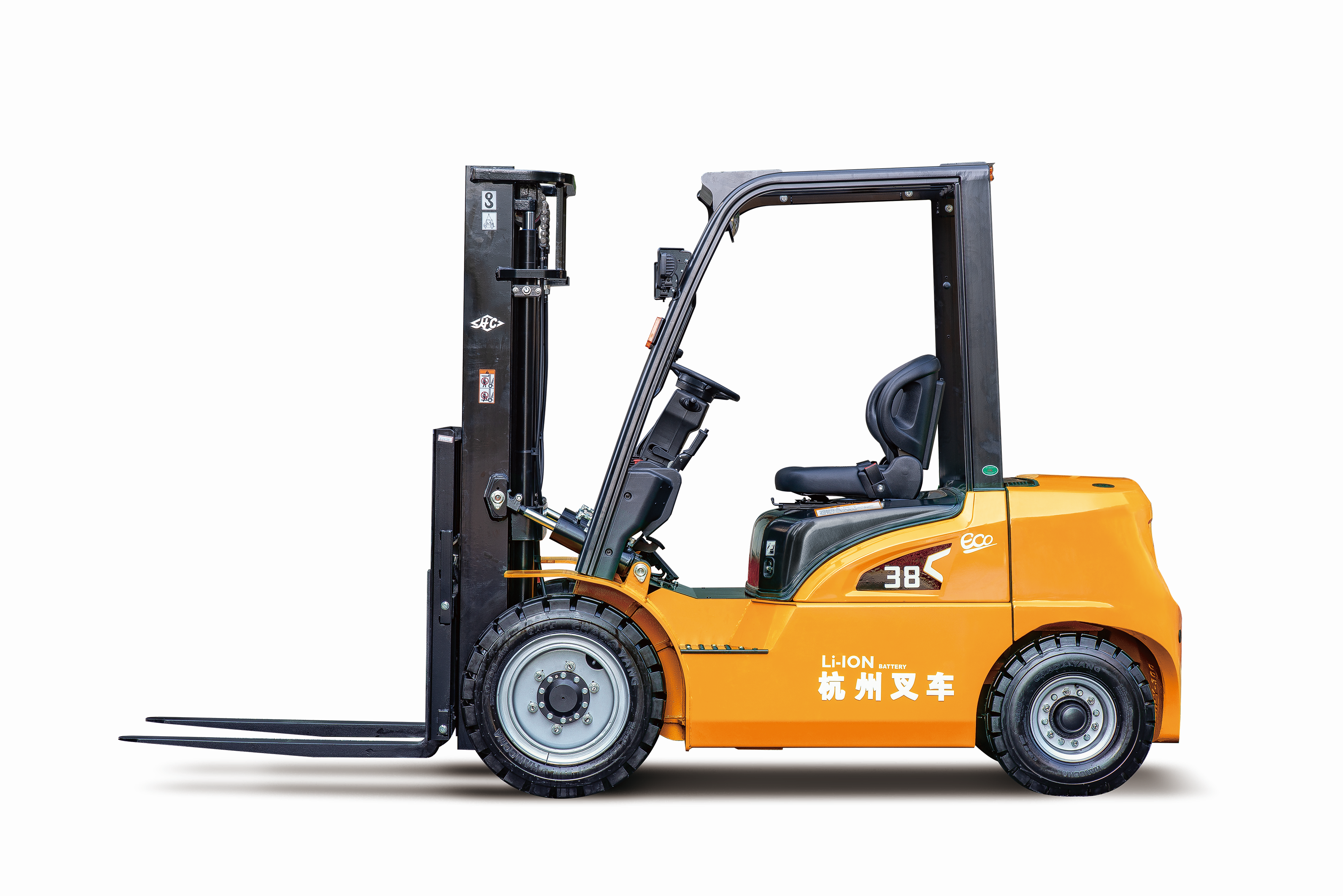 XE系列2-3.8噸鋰電池專用叉車（標準版）